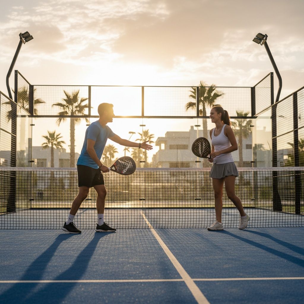 Responde para aceptar: «¿Te apetece jugar al pádel esta tarde?»