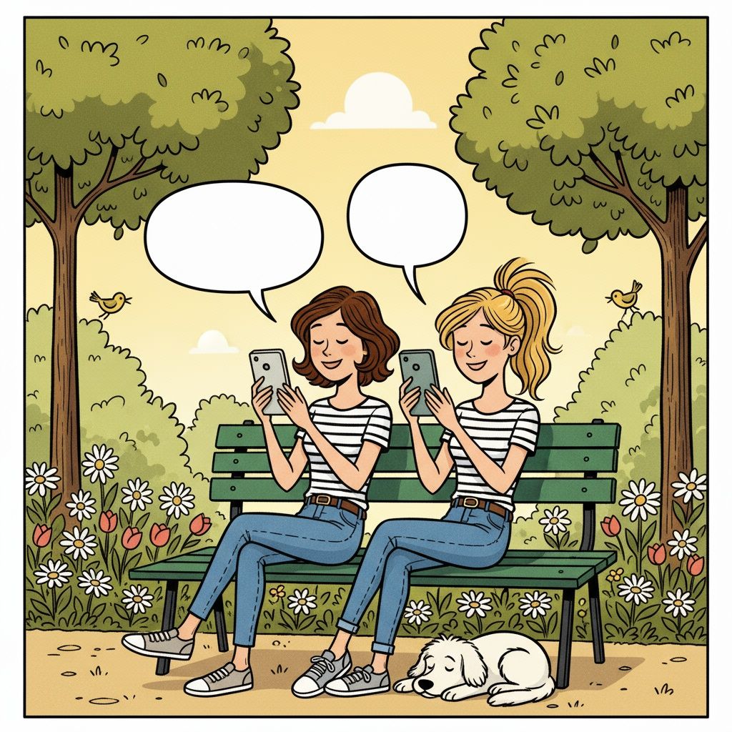 Du schreibst deiner engen Freundin am Nachmittag. Welcher Start passt am besten?