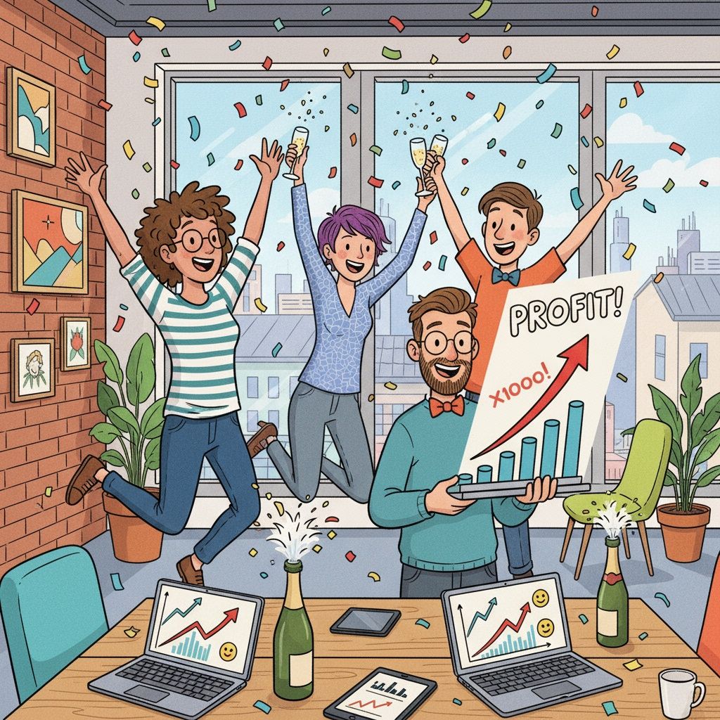 Tu app se hizo viral y os ofrecieron inversión millonaria en dos semanas. ¿Qué modismo lo describe mejor?