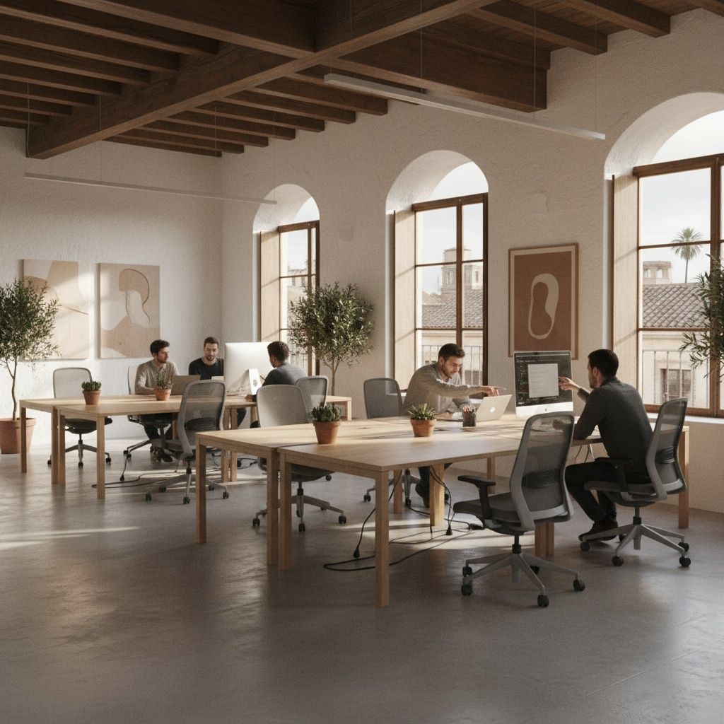 Completa: En la oficina ____ más monitores para el equipo.