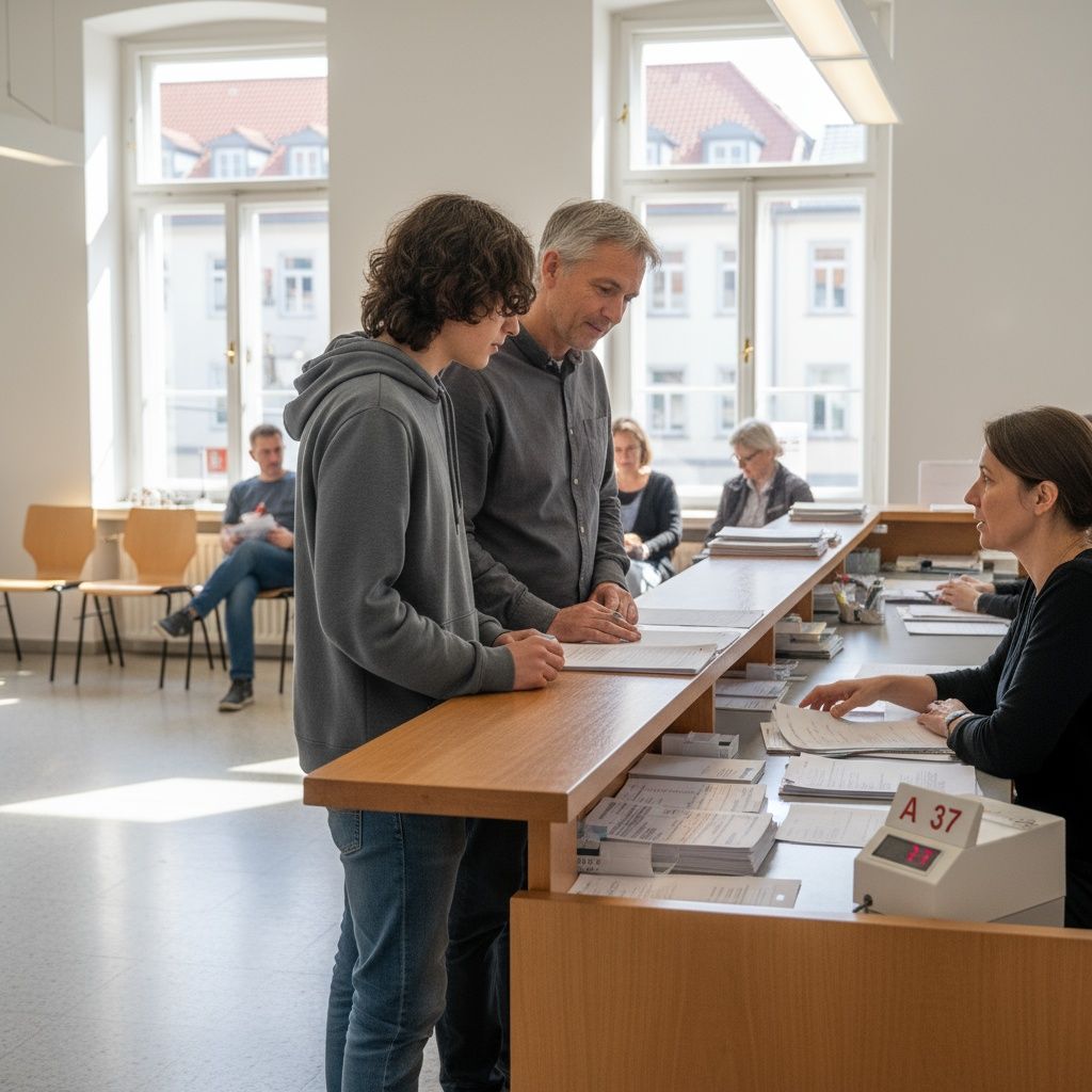 Am Schalter im Bürgeramt: Welche höfliche Frage passt am besten?
