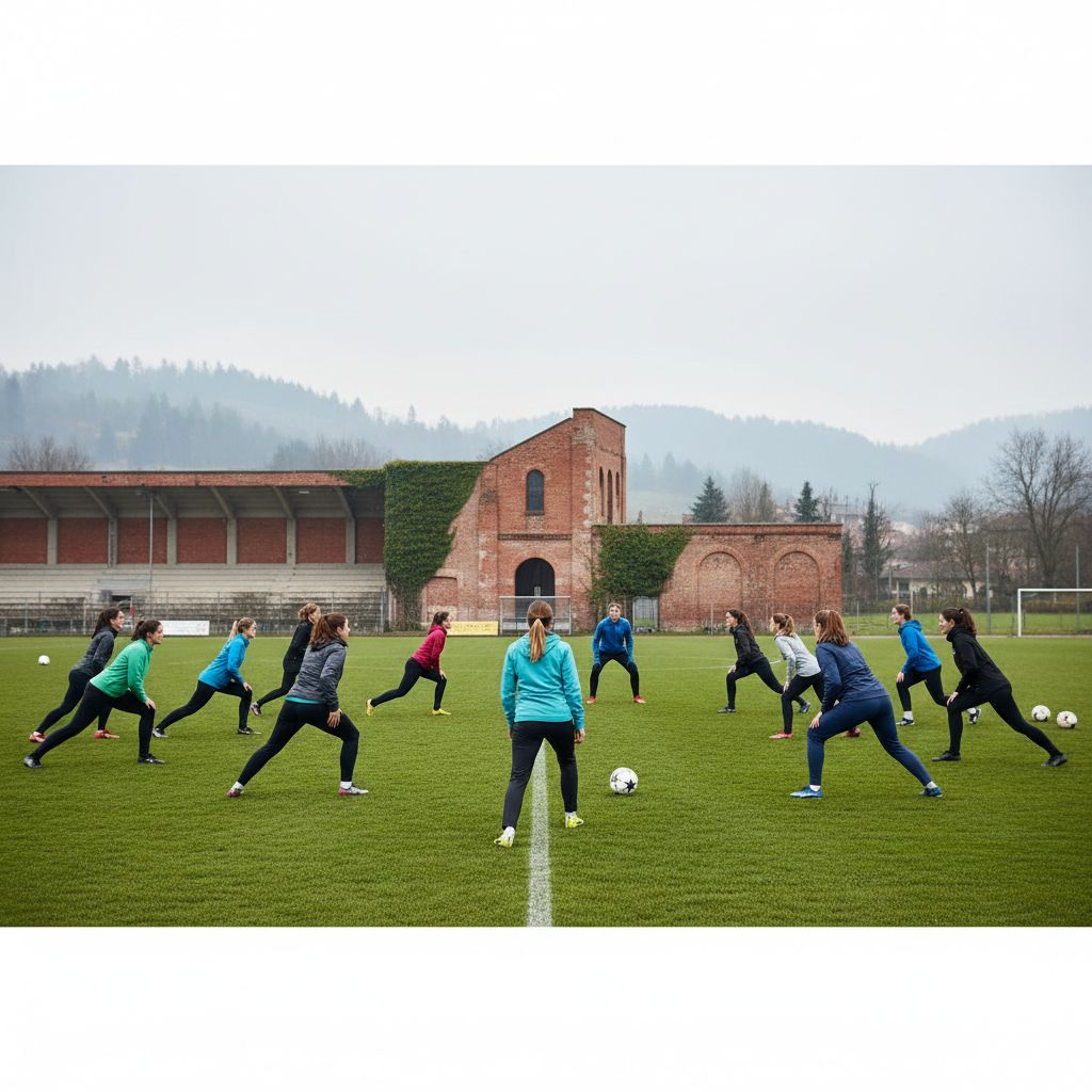 Ergänze: _____ das Spiel beginnt, wärmen wir uns auf.