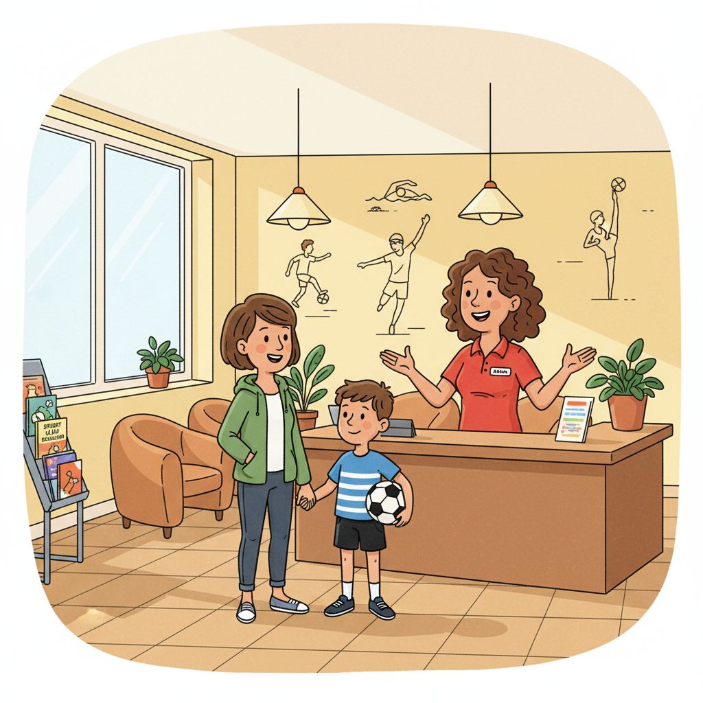 LĂĽcke fĂĽllen: _____ alt ist Ihr Sohn?