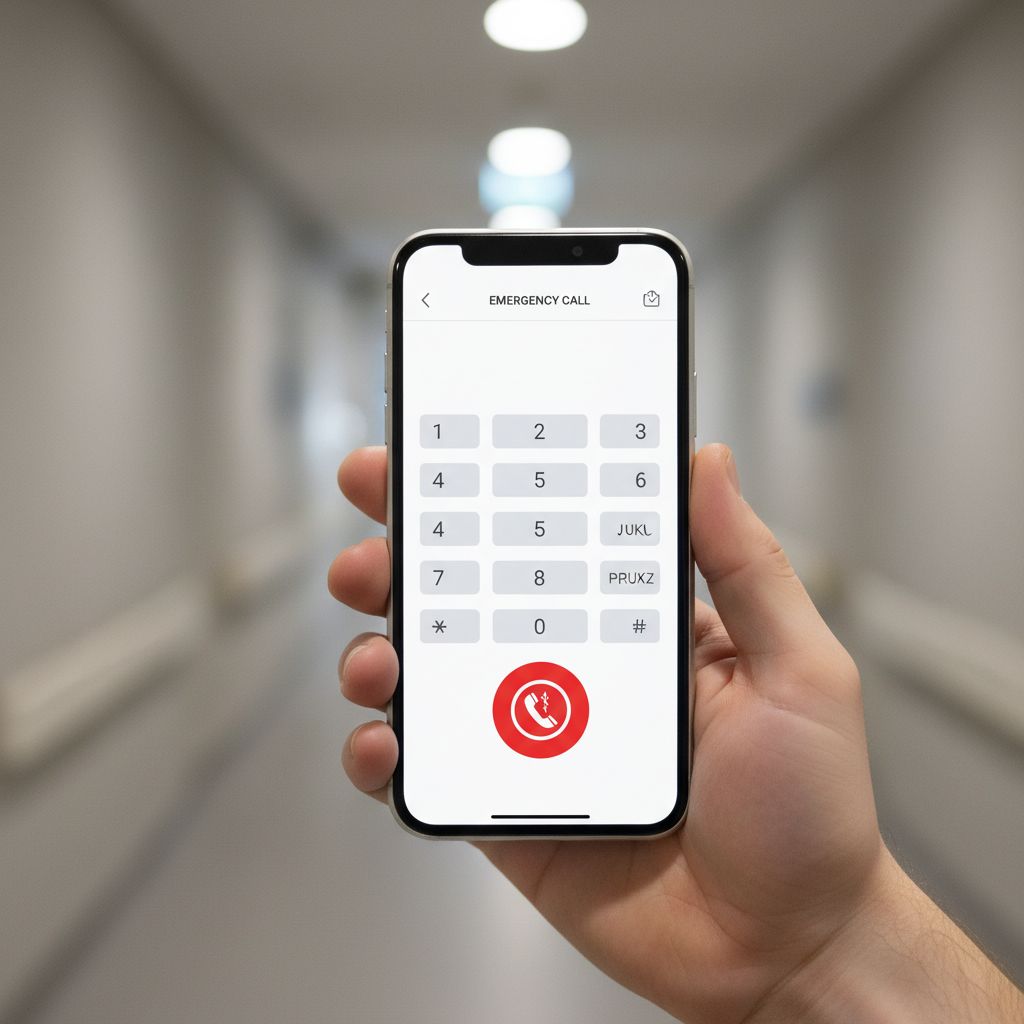 Bei Lebensgefahr rufe ich …