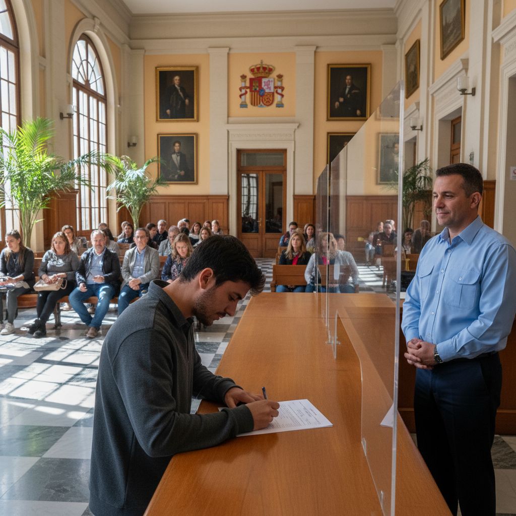 Complete la frase: «Por favor, _____ el formulario con sus datos.»